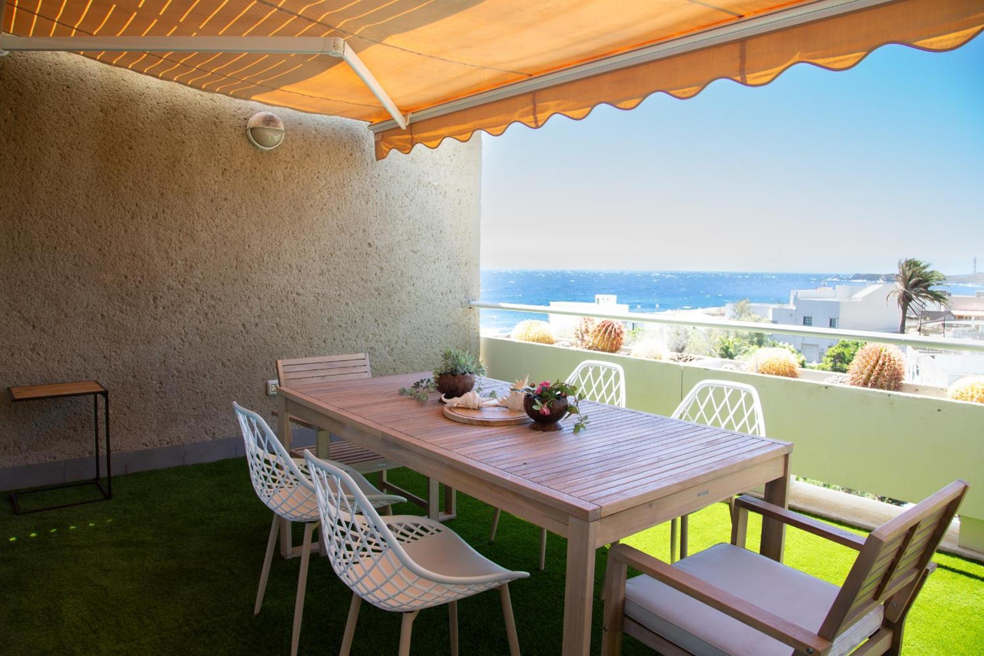 Sea View Apartment 2B Poris de Abona Dış mekan fotoğraf