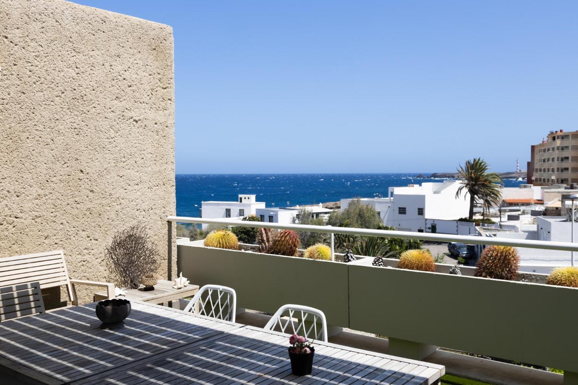 Sea View Apartment 2B Poris de Abona Dış mekan fotoğraf